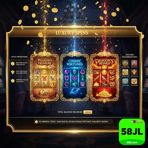 Excited players enjoying exclusive promotions at 58jl